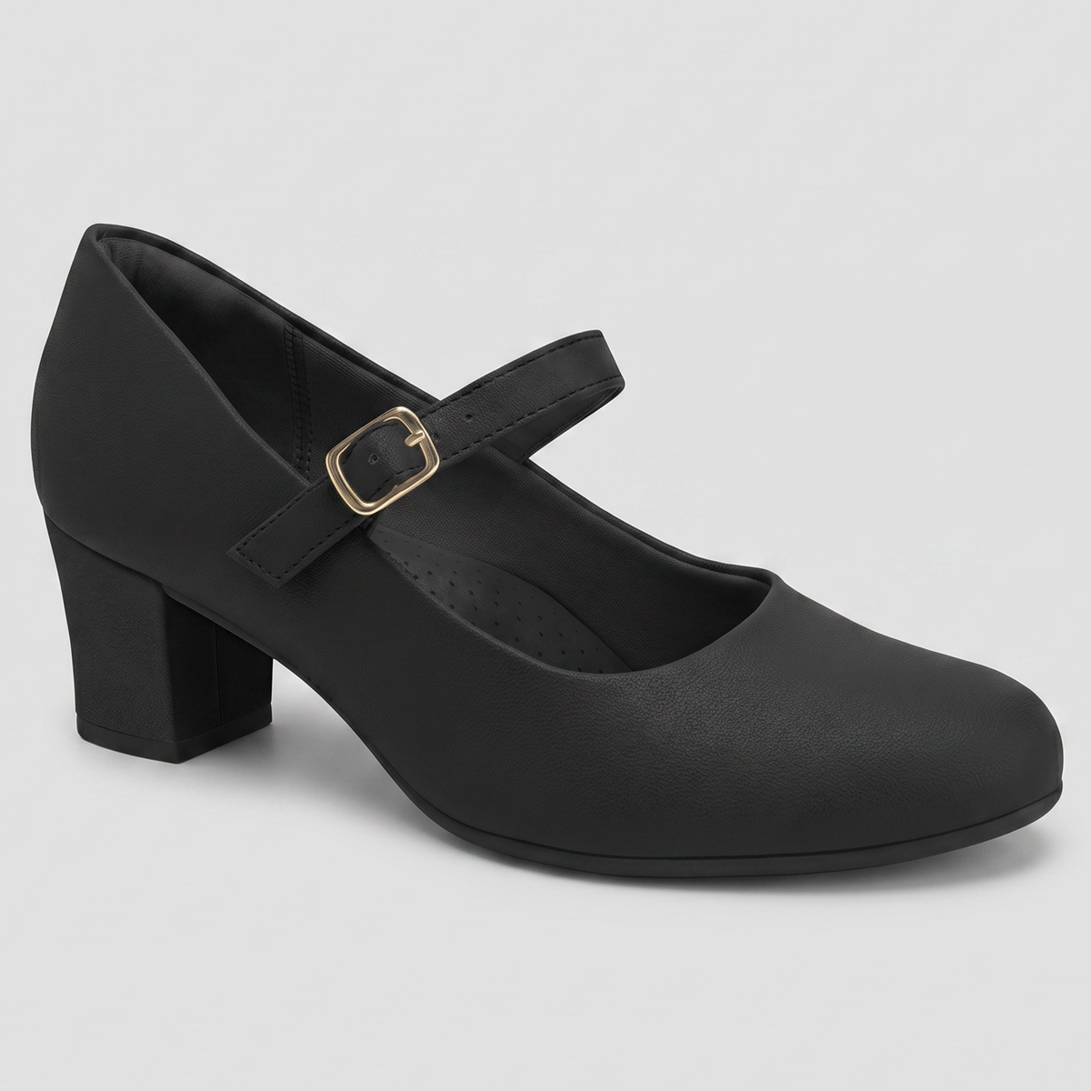Zapato Mary Jane Mujer Negro Laura 04 Piccadilly-1