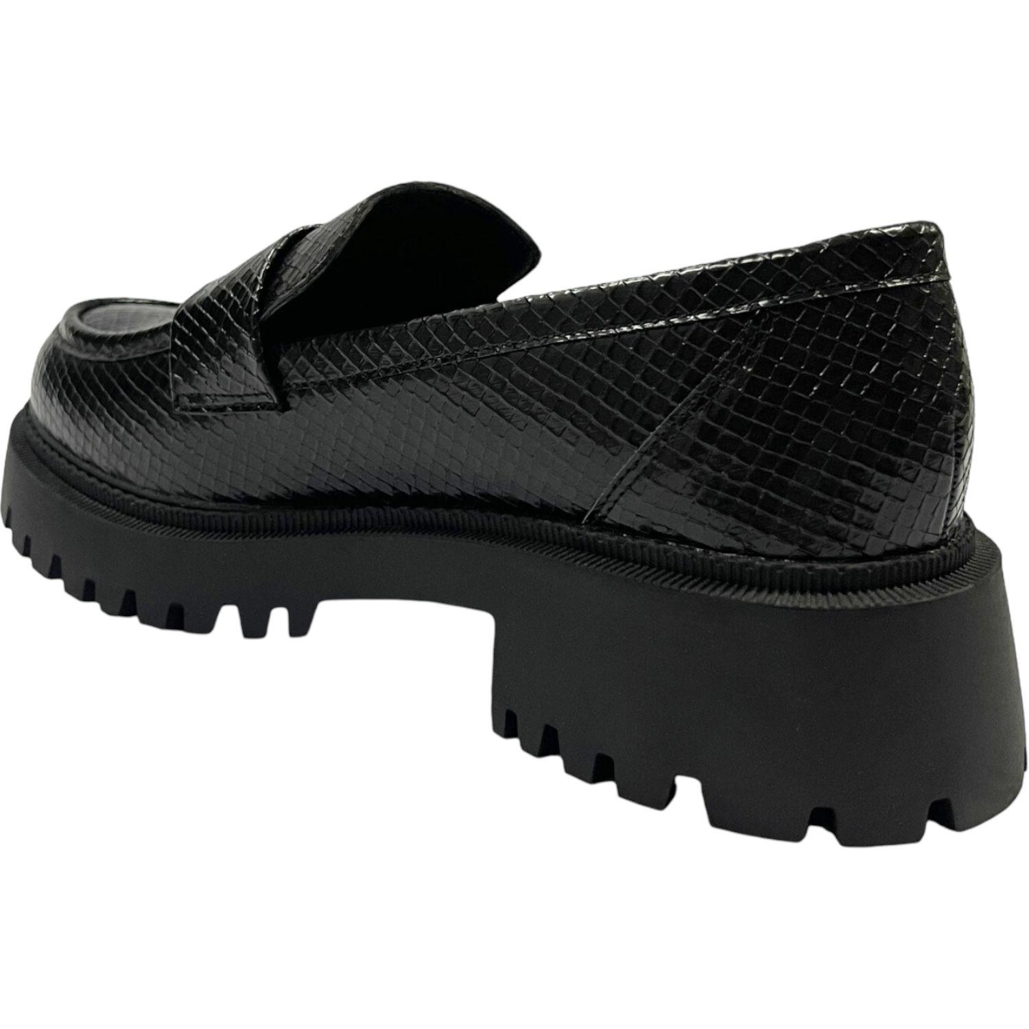 Mocasín Mujer Negro Savona Detogni-3