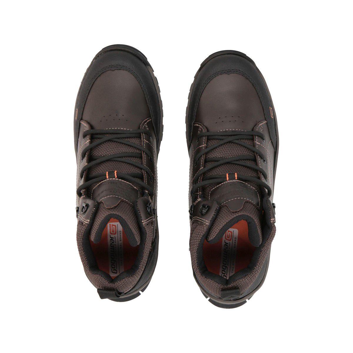 Botín Hombre Trekking Café Oscuro Endurance Gogowear-4