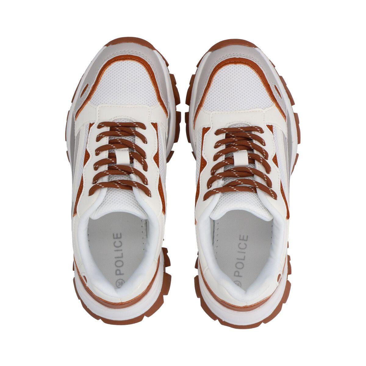 Zapatilla Mujer Blanco Letti 25 Police-1