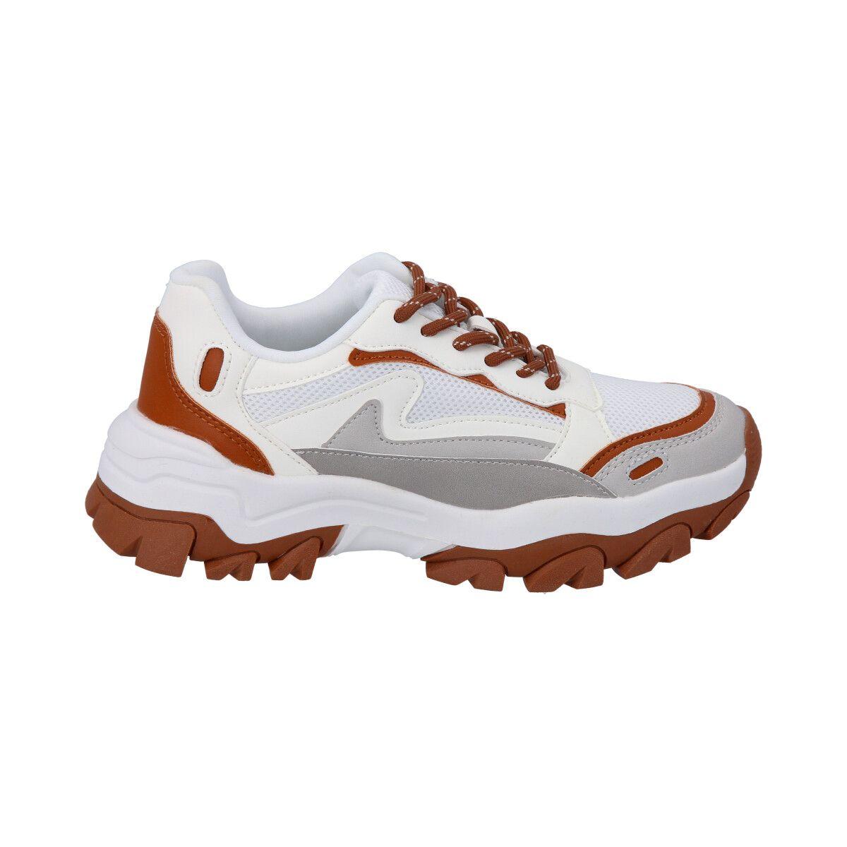 Zapatilla Mujer Blanco Letti 25 Police-0