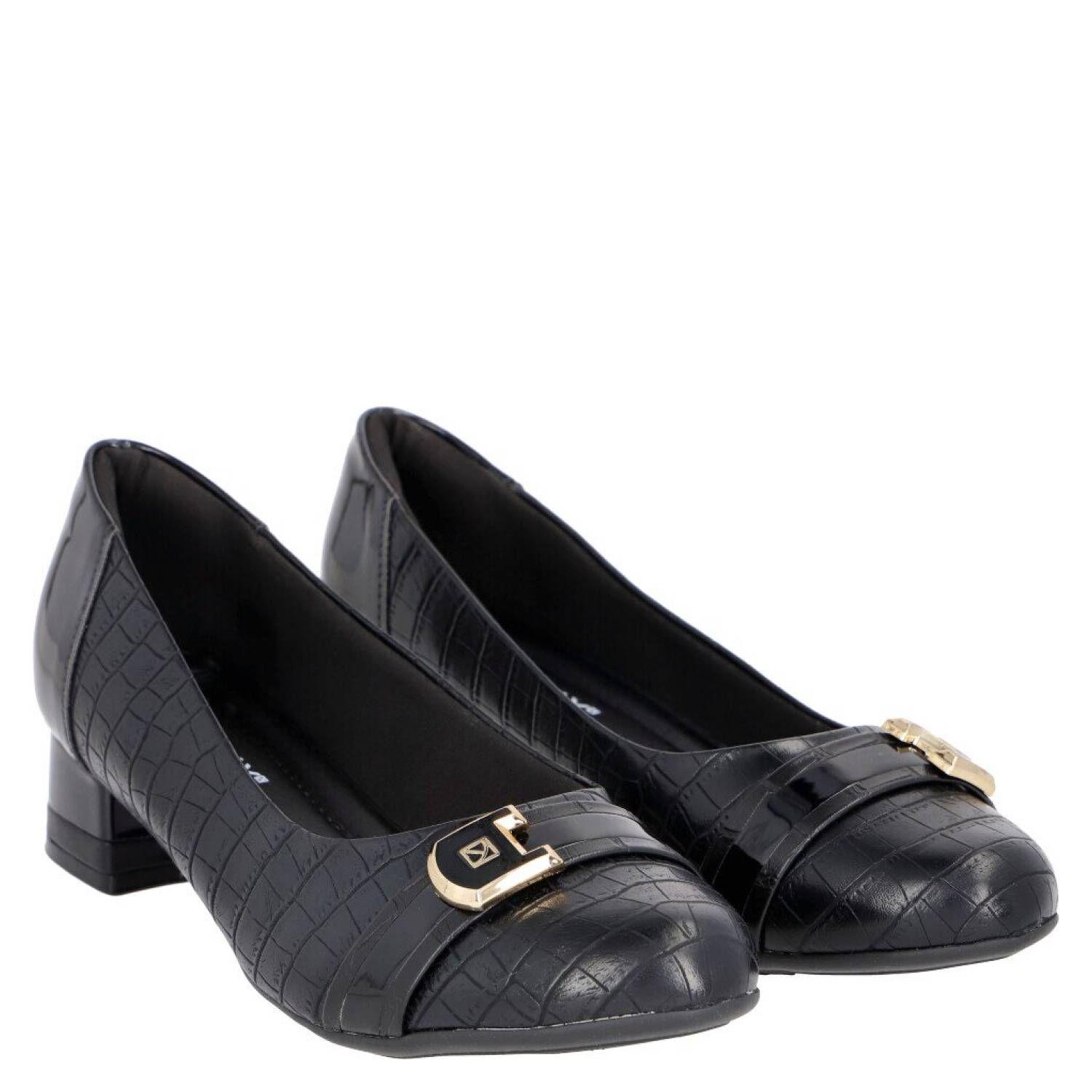 Zapato Laura Crocco Negro Piccadilly-0