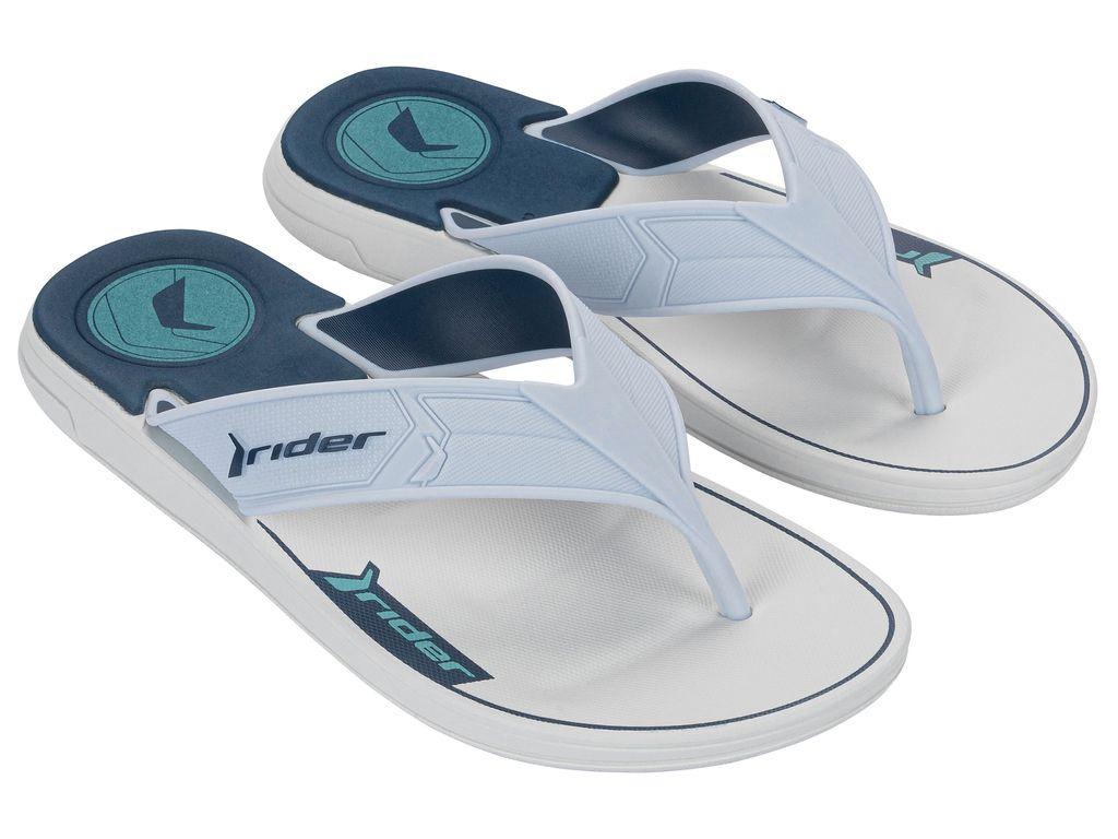 Sandalia Hombre Blanco/Azul Start III Rider-1