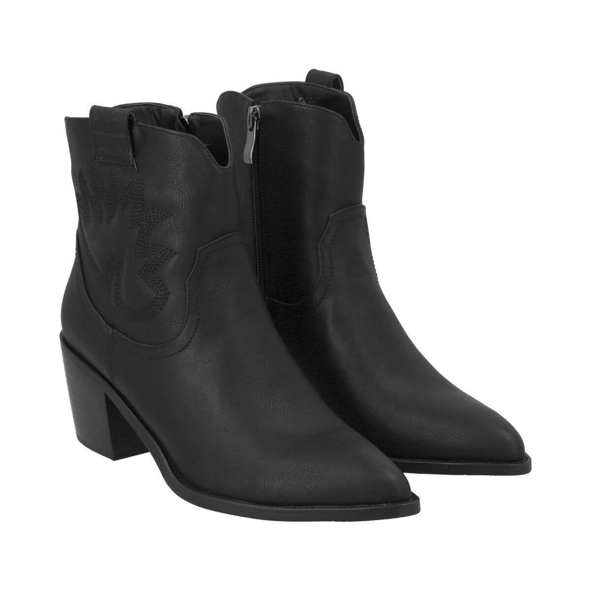 Bota Texana Negro Police-0