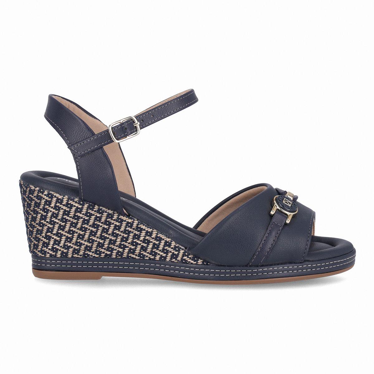 Sandalia Mujer Azul/Dorado Alice 713 Piccadilly-0