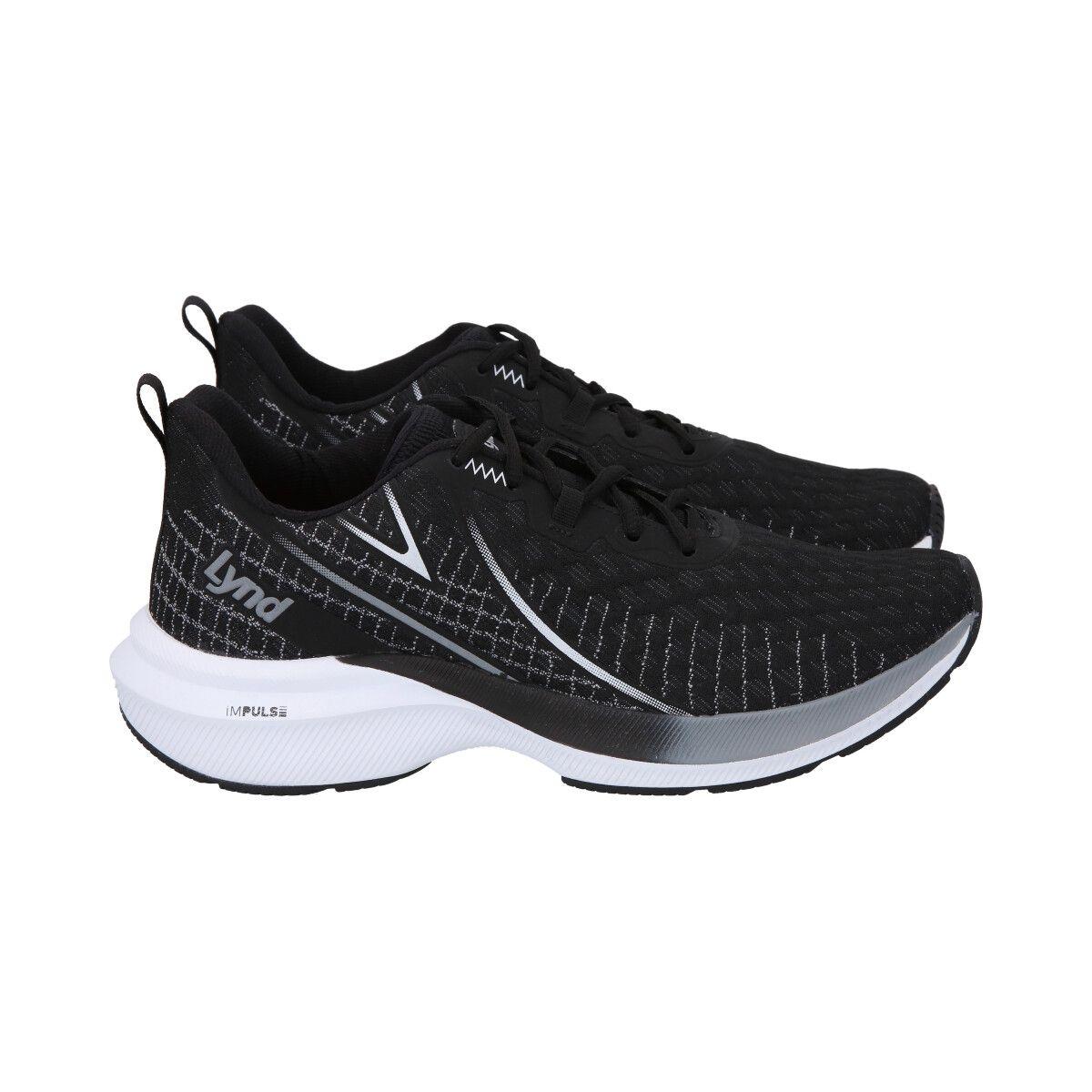 Zapatilla Hombre Grid Negro Lynd-2