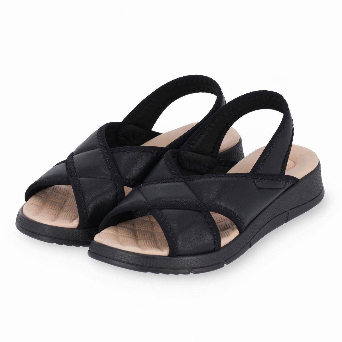 Sandalia Espolon Negro Piccadilly-0