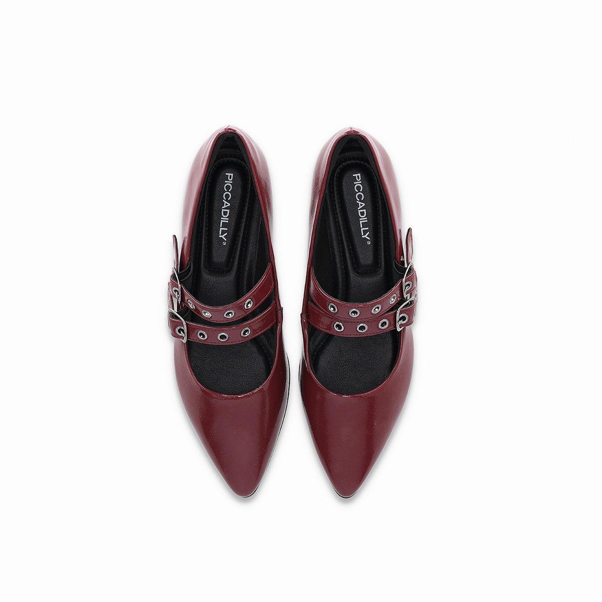Zapato Mujer Vino  Ana/Hebilla Piccadilly-2