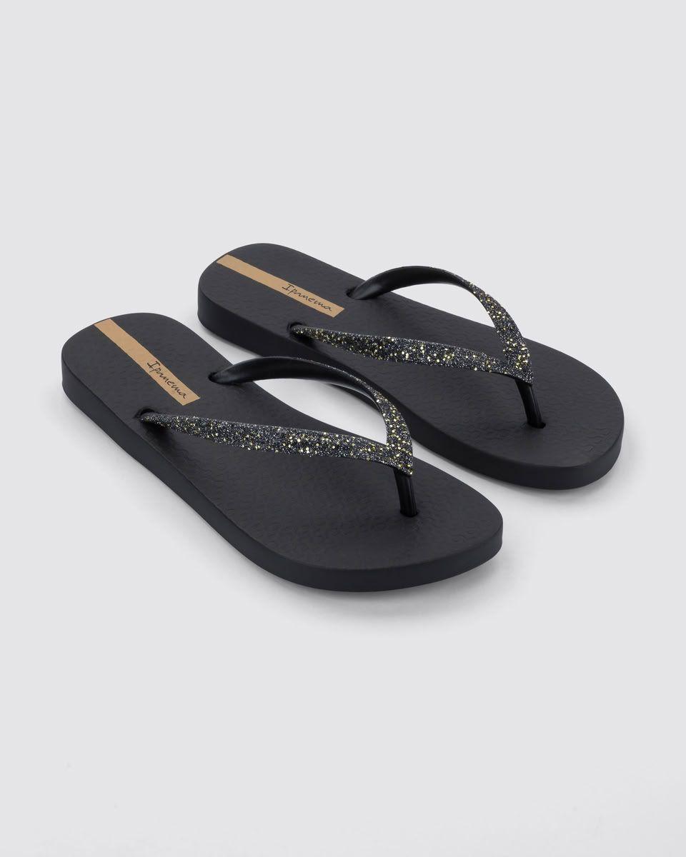 Sandalia Mujer Negro/Glitter Up Ipanema-2