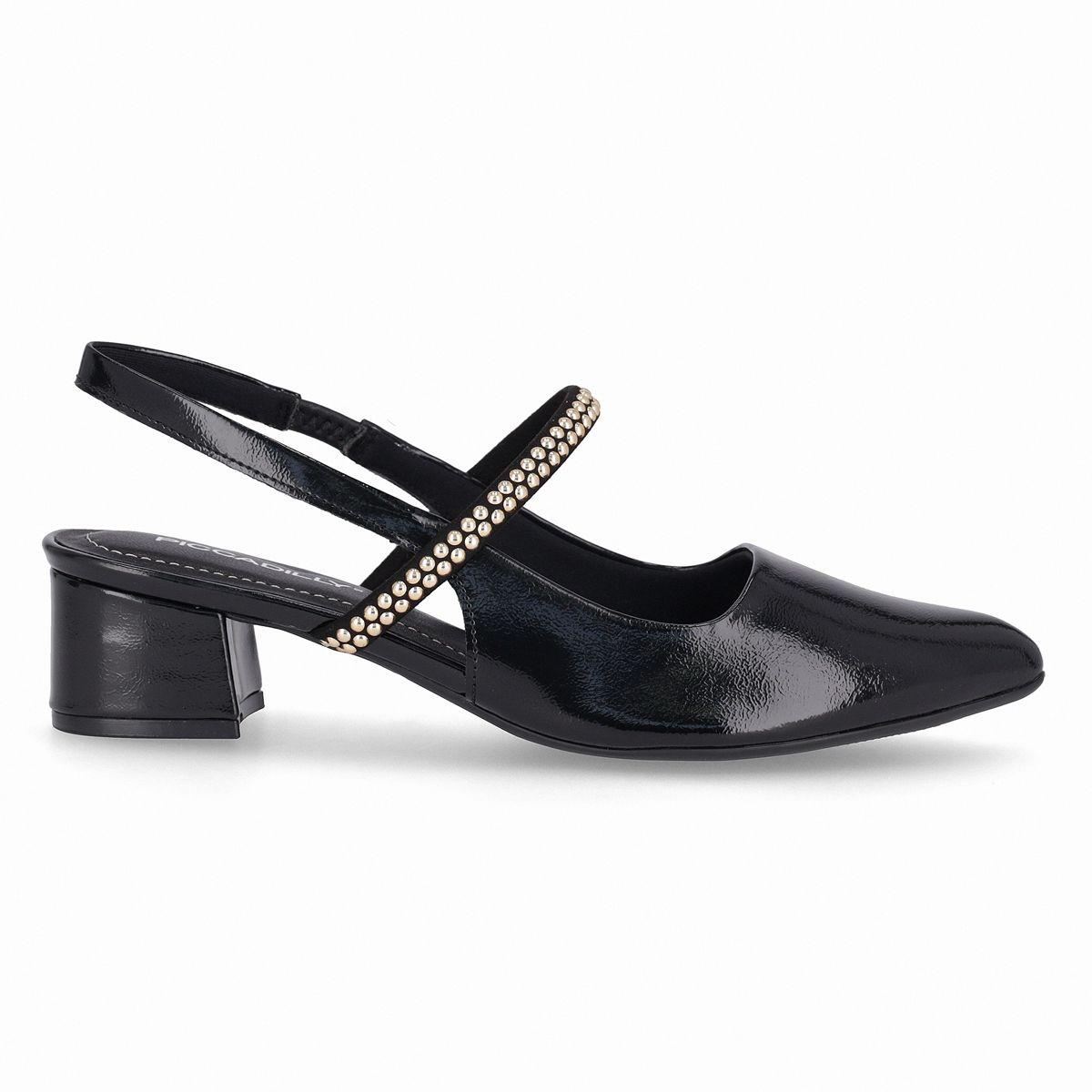 Zapato Mujer Negro/Dorado Taci 84 Piccadilly-0