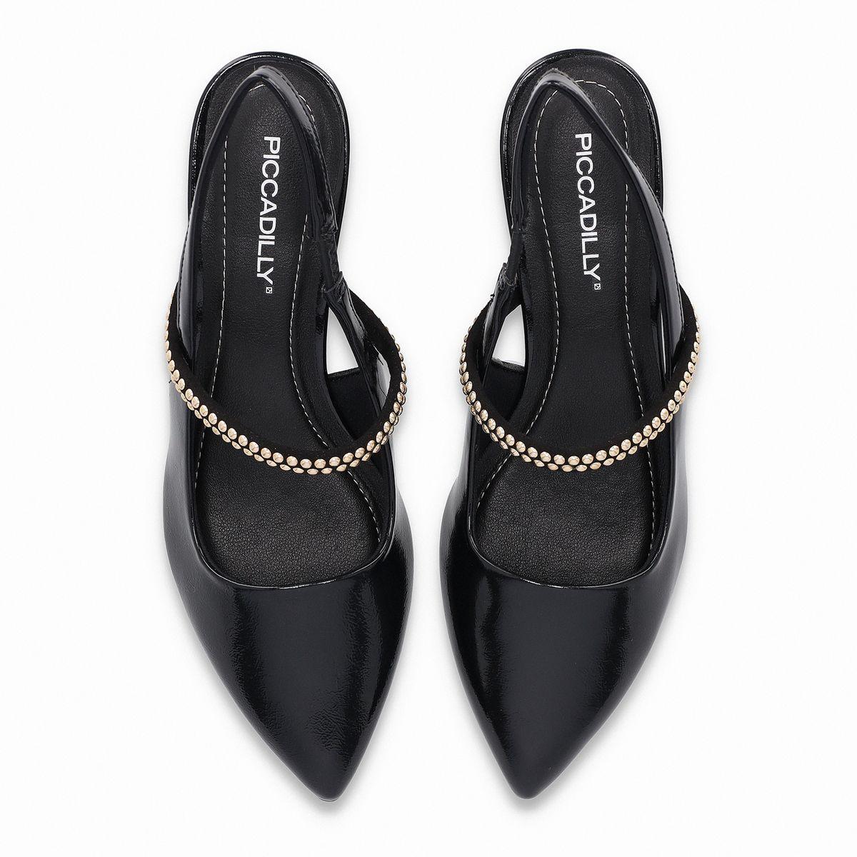 Zapato Mujer Negro/Dorado Taci 84 Piccadilly-1
