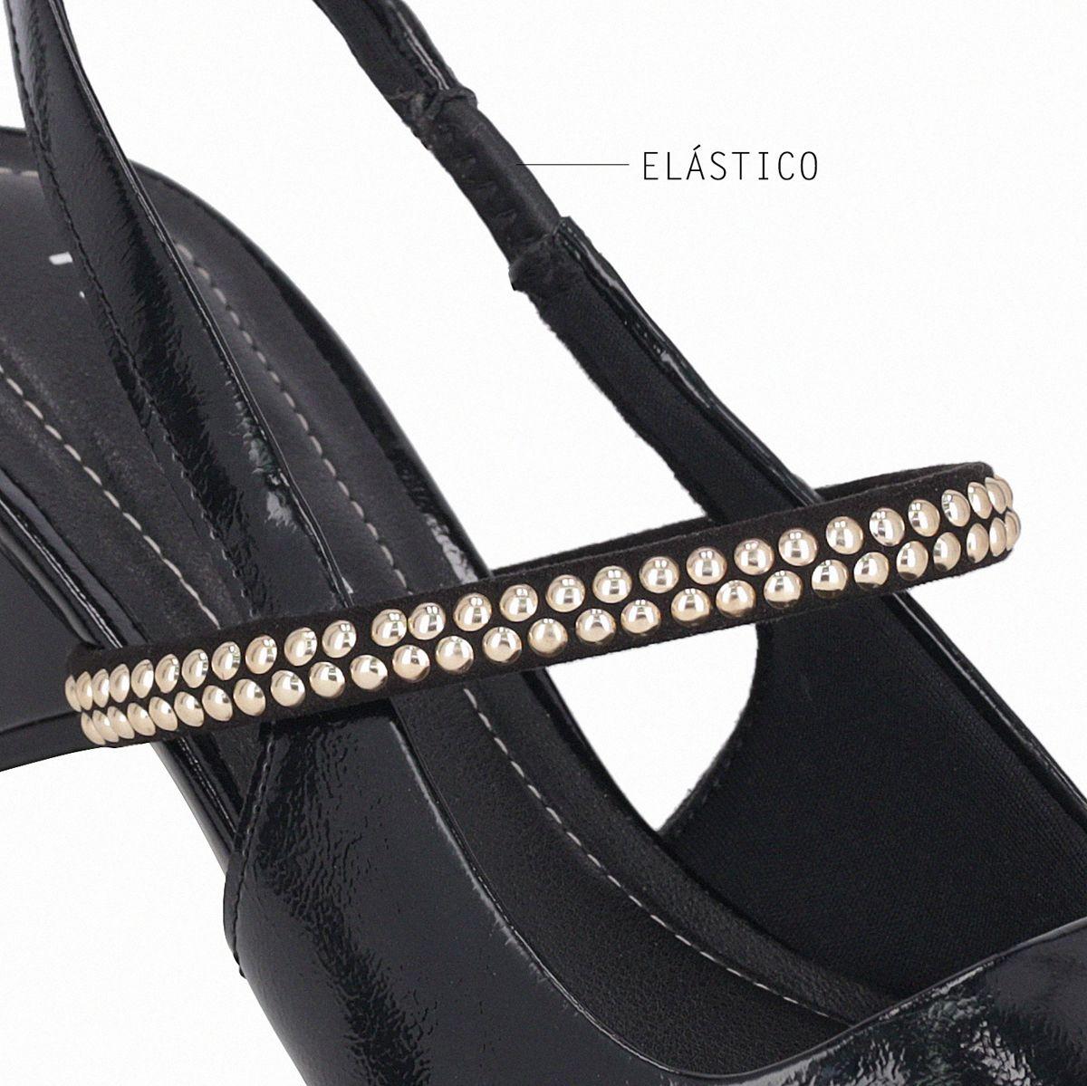 Zapato Mujer Negro/Dorado Taci 84 Piccadilly-4