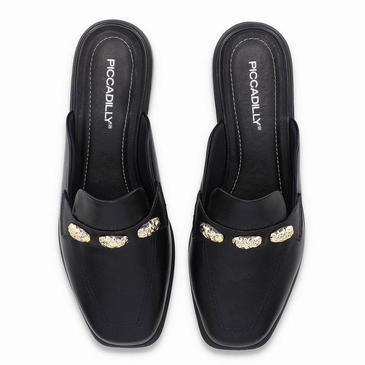 Zapato Mujer Negro/Dorado Giovanna Piccadilly-1