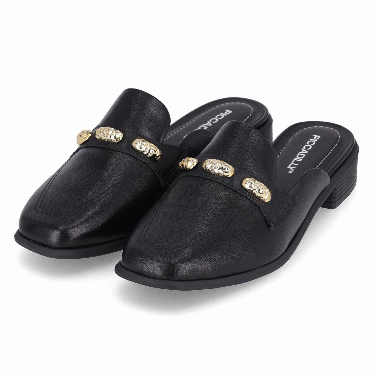 Zapato Mujer Negro/Dorado Giovanna Piccadilly-2