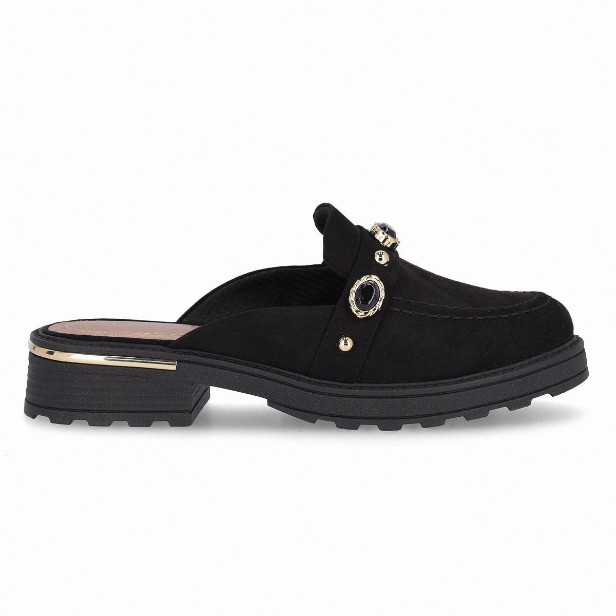 Zueco Mujer Negro Gisa Piccadilly-0