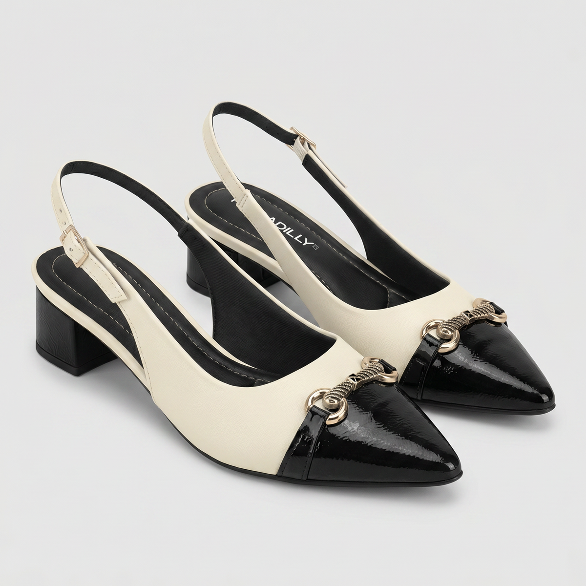 Zapato Mujer Negro/Crema Taci 19 Piccadilly-2