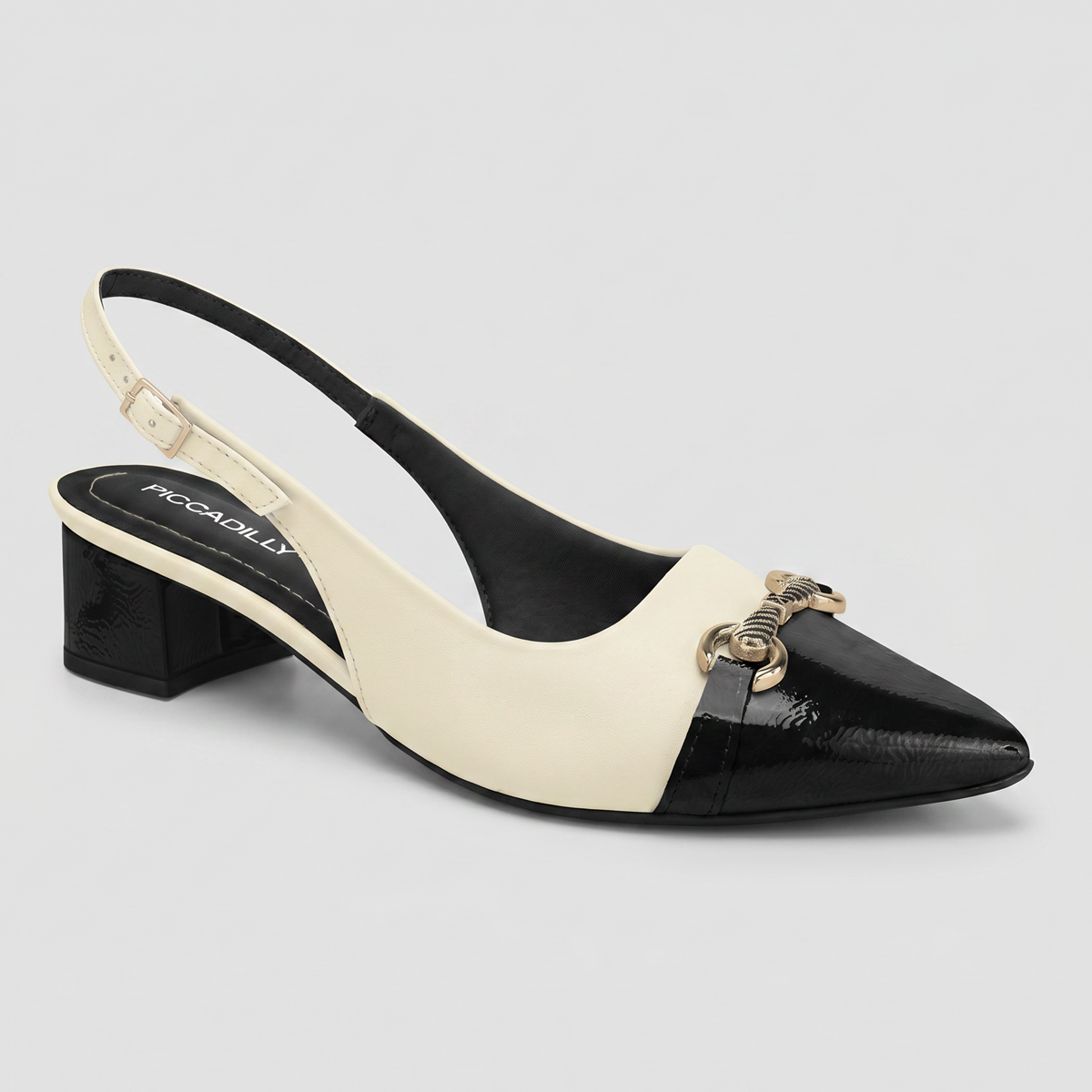 Zapato Mujer Negro/Crema Taci 19 Piccadilly-3