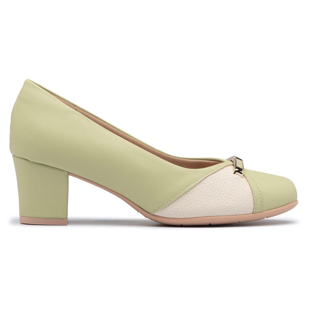 Zapato Mujer Verde/Beige Laura Piccadilly-0
