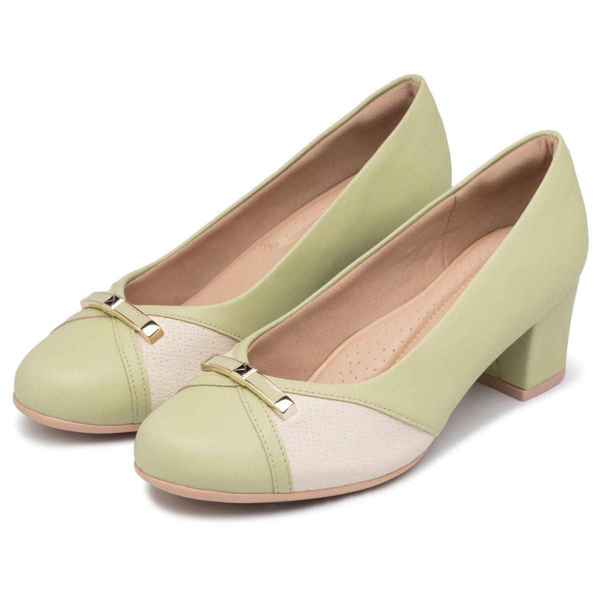 Zapato Mujer Verde/Beige Laura Piccadilly-1