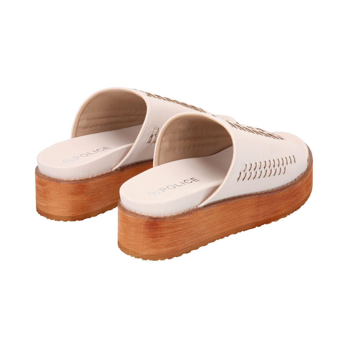 Sandalia Mujer Beige Kika Police-4