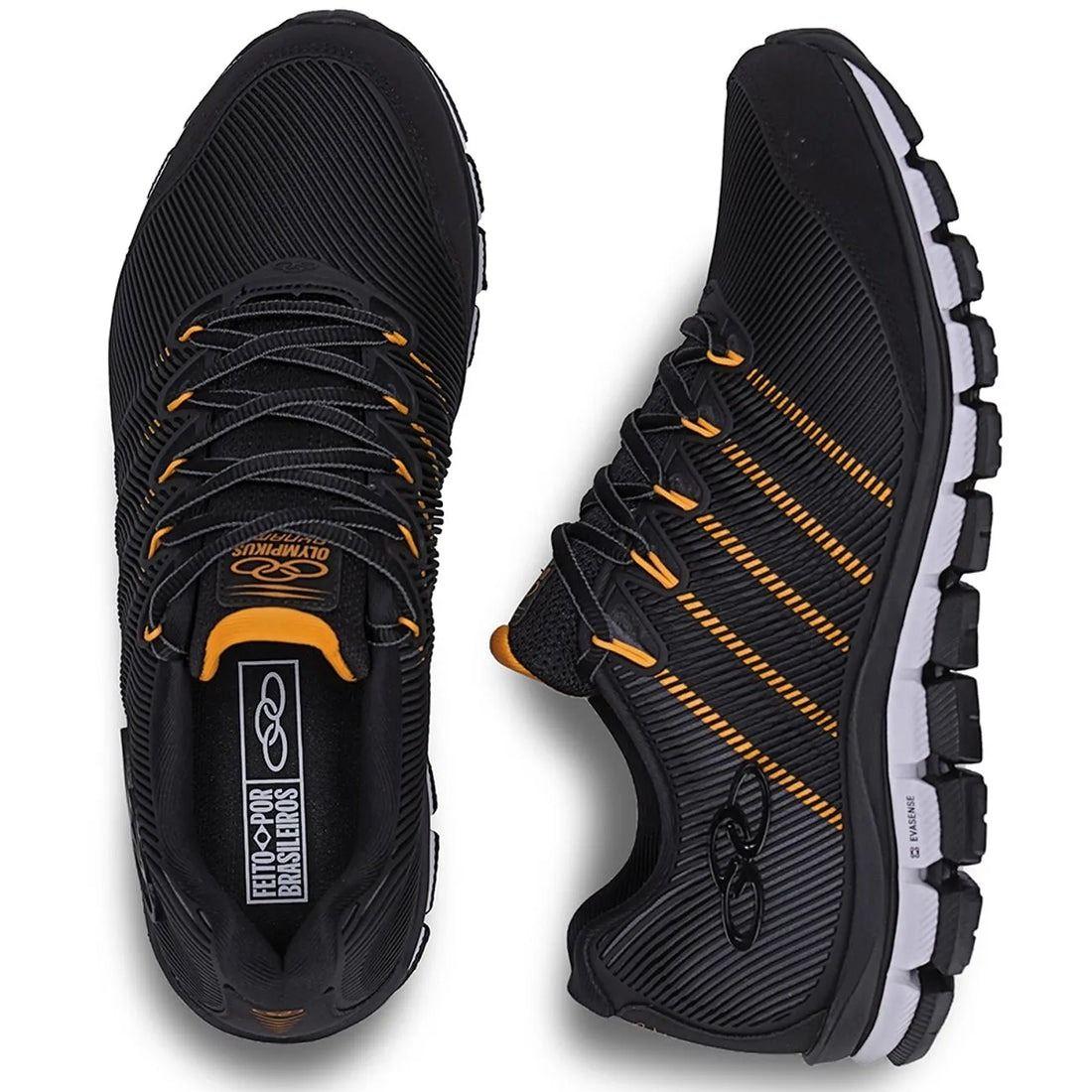 Zapatilla Hombre Dynamic Negro/Naranja-2