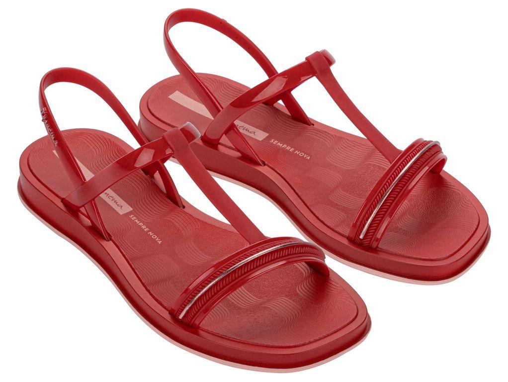Sandalia Mujer Rojo Glow Sand Ipanema-1