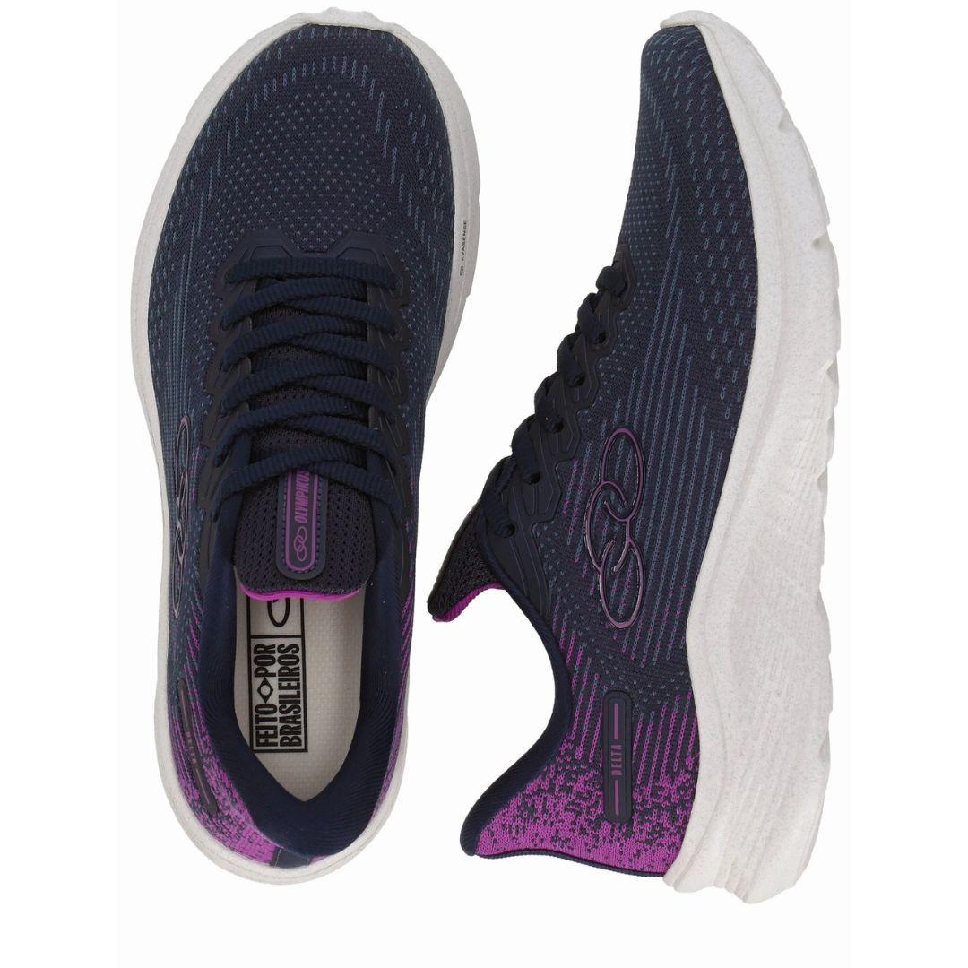 Zapatilla Mujer Delta Azul Marino/Morado-2