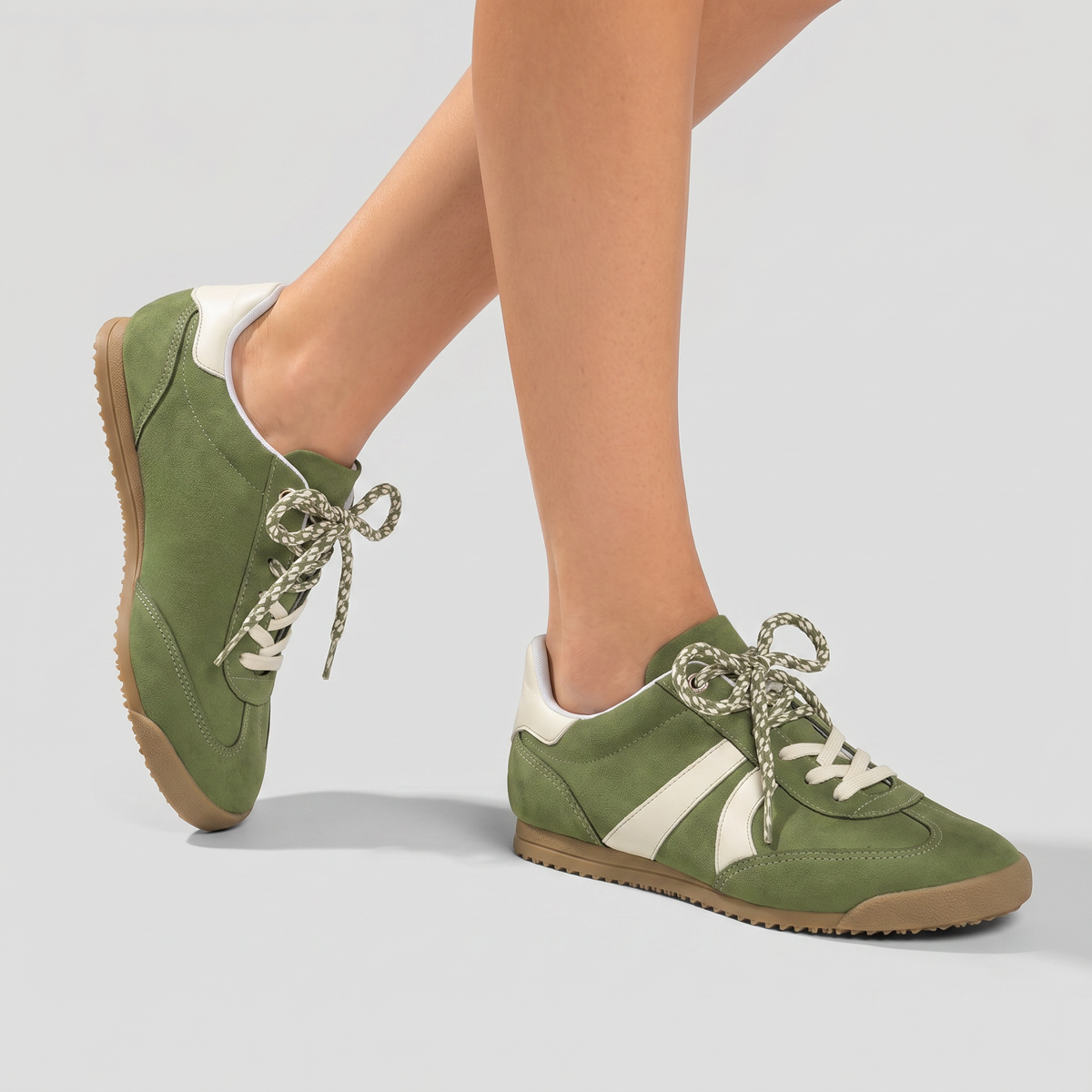Zapatilla Mujer Verde Kelly Piccadilly-3
