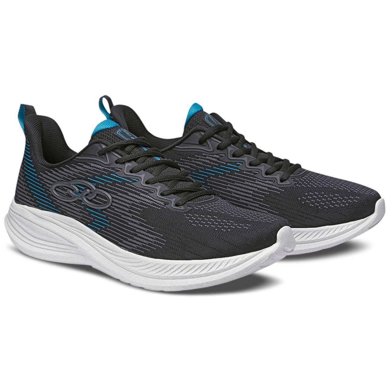 Zapatilla Mujer Marte Negro/Azul-1
