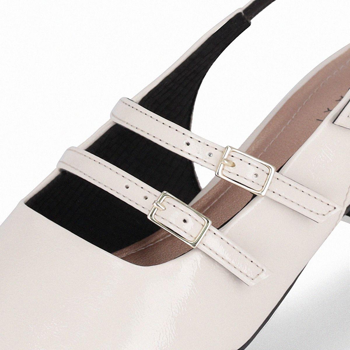 Zapato Silvia Crema/Charol 676 Piccadilly-4