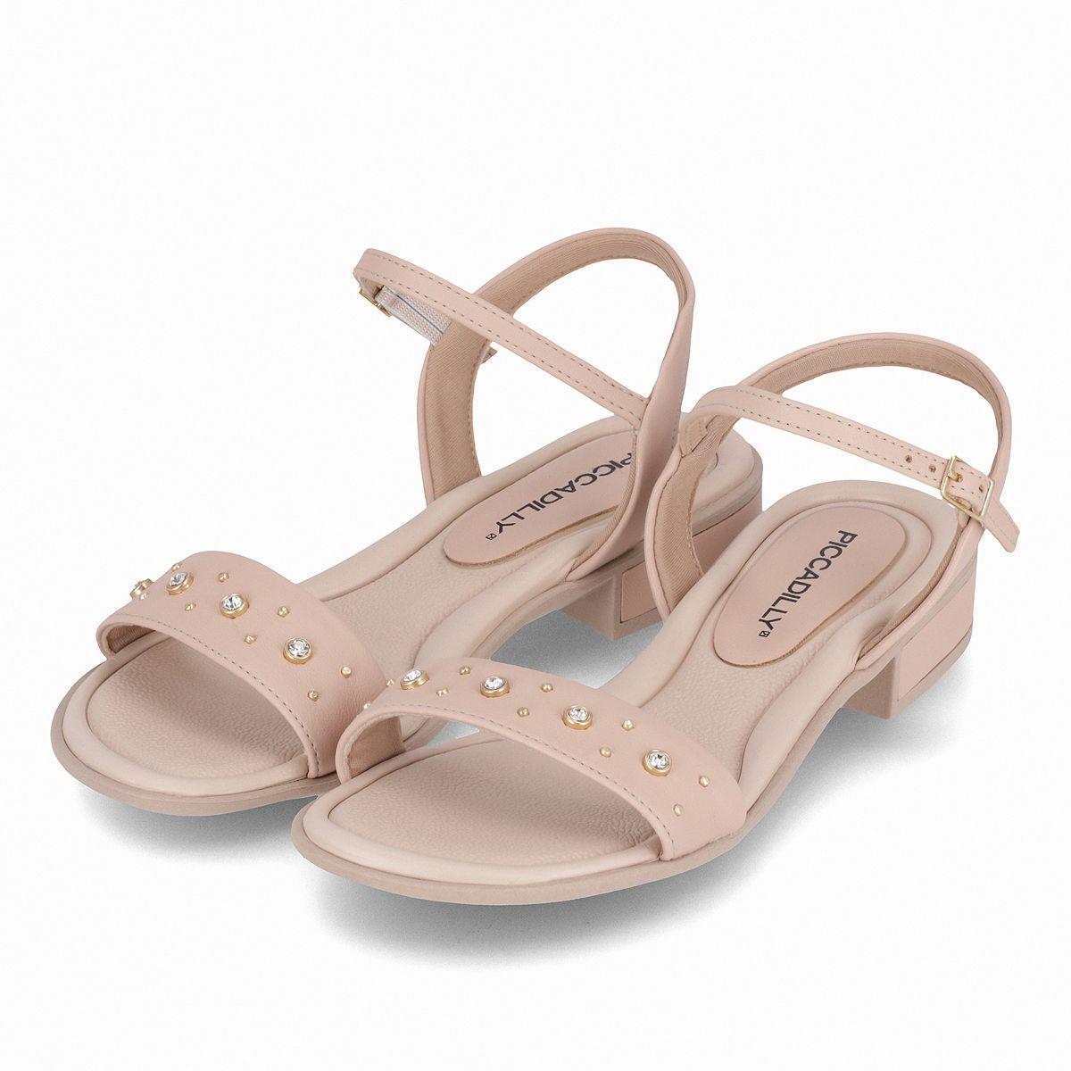 Sandalia Mujer Rosa/Strass Taila  68 Piccadilly-2