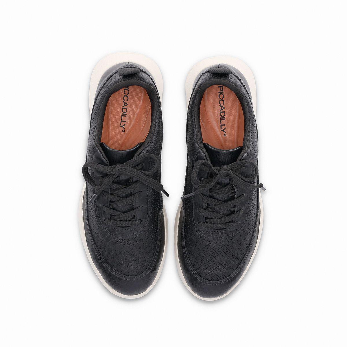 Zapatilla Mujer Negro Fascitis 733 Piccadilly-2