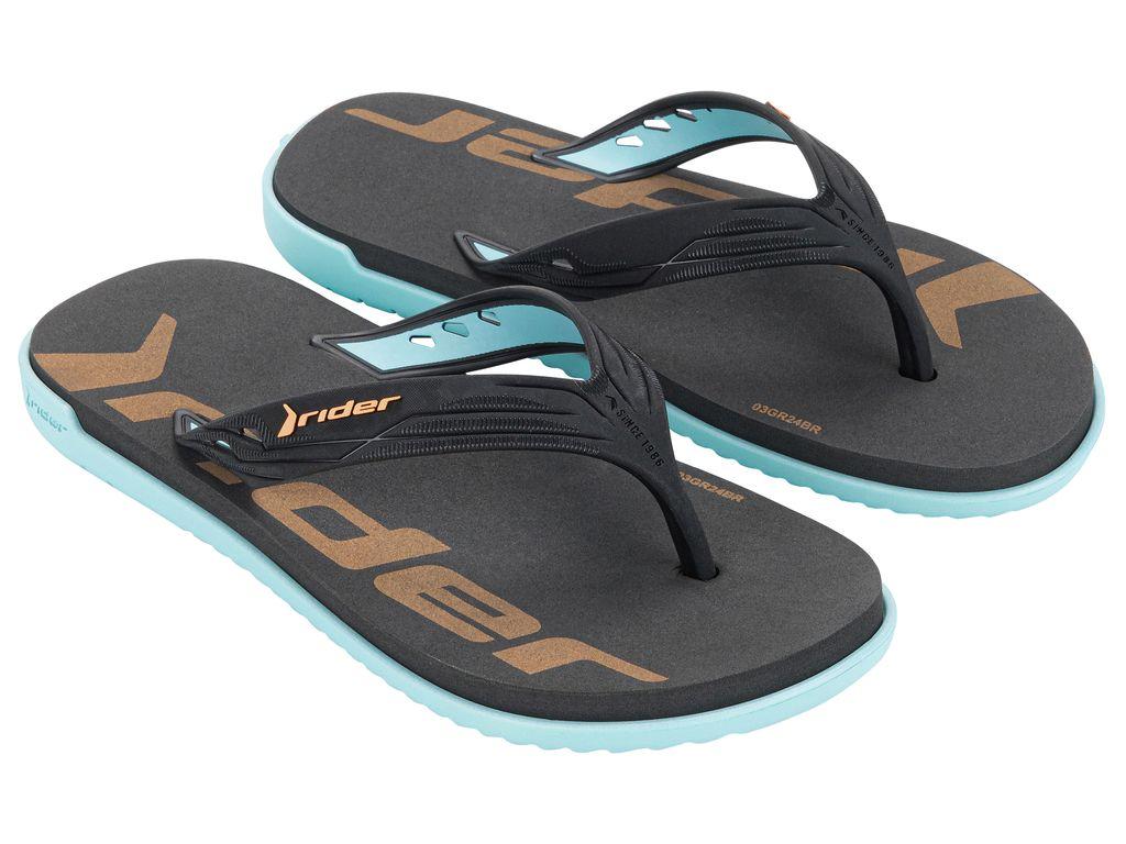 Sandalia Infantil Azul/Negro RW Rider-1