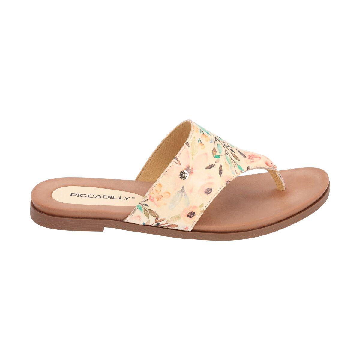 Sandalia Mari Floreada/Marron Piccadilly-3
