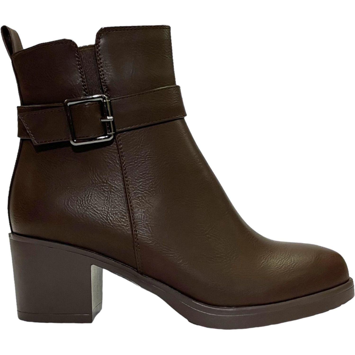 Botin Mujer Cafe Augusta Detogni-0