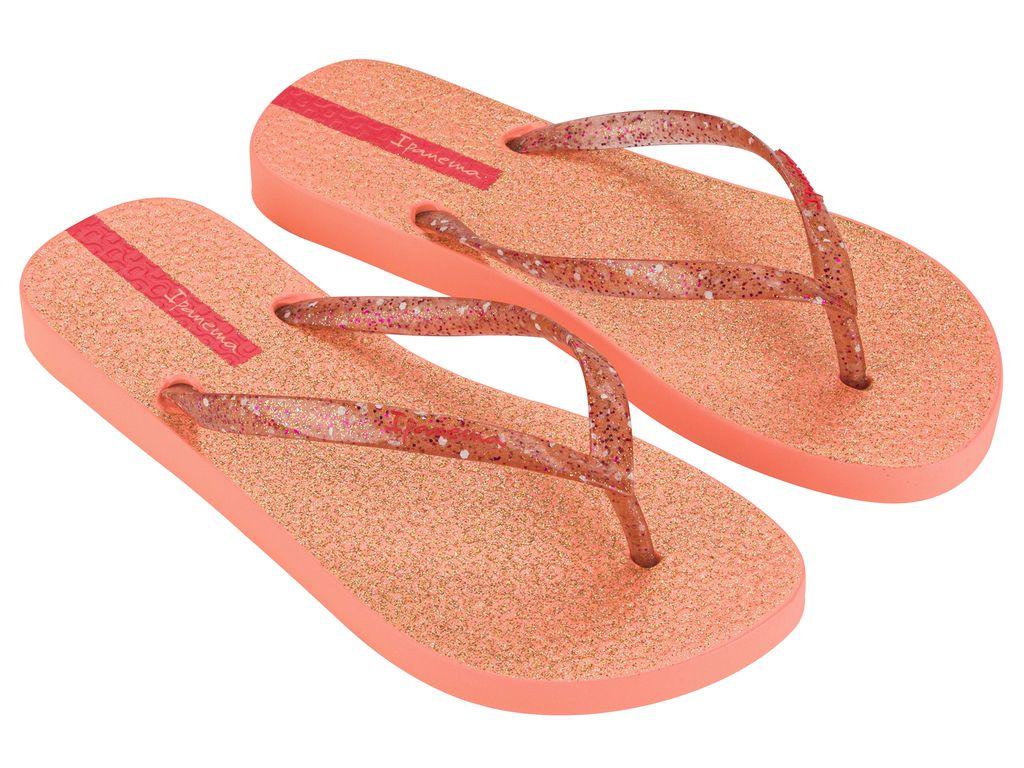 Sandalia Mujer Naranja/Rosado Glitter Ipanema-1