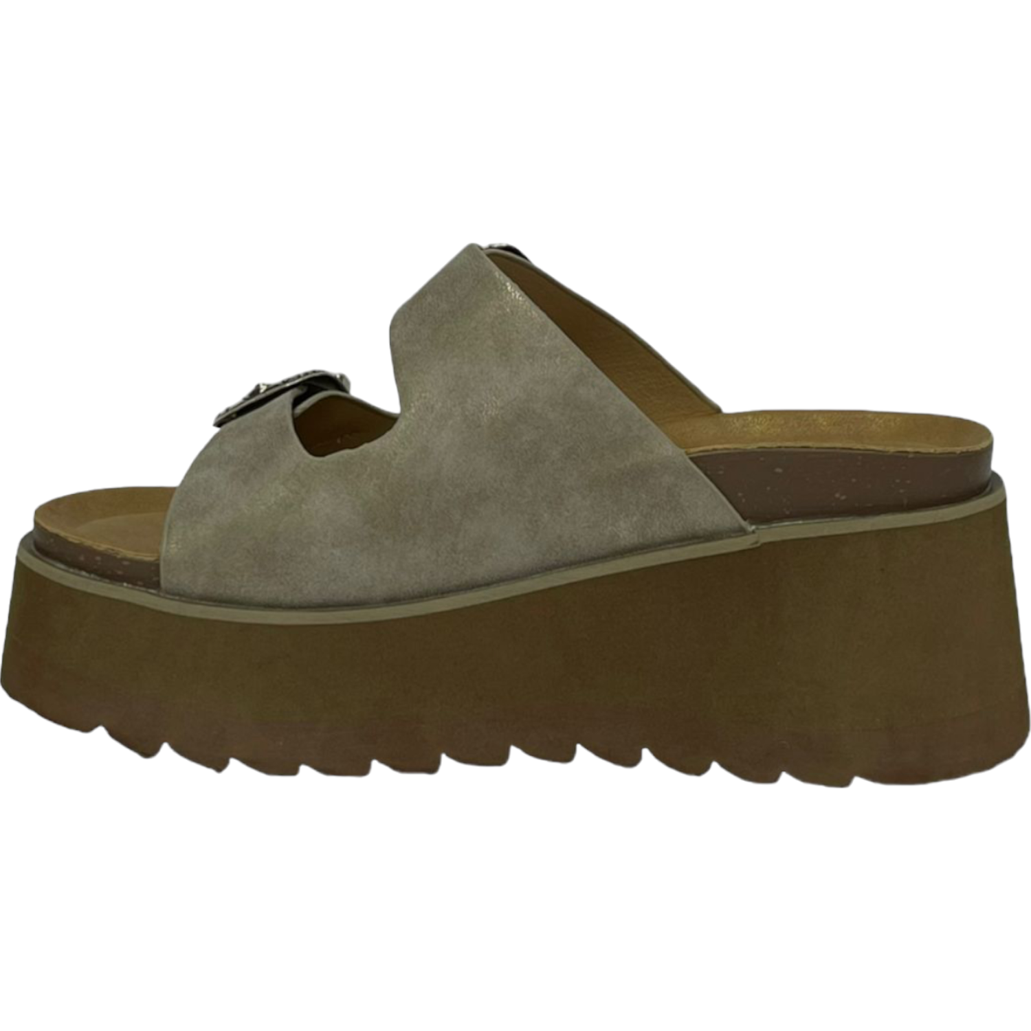 Sandalia Mujer Taupe Orquidea Detogni-3