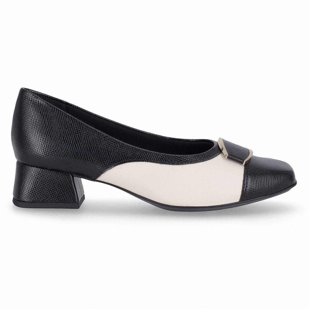 Zapato Mujer Negro/Crema Tati 417 Piccadilly-0