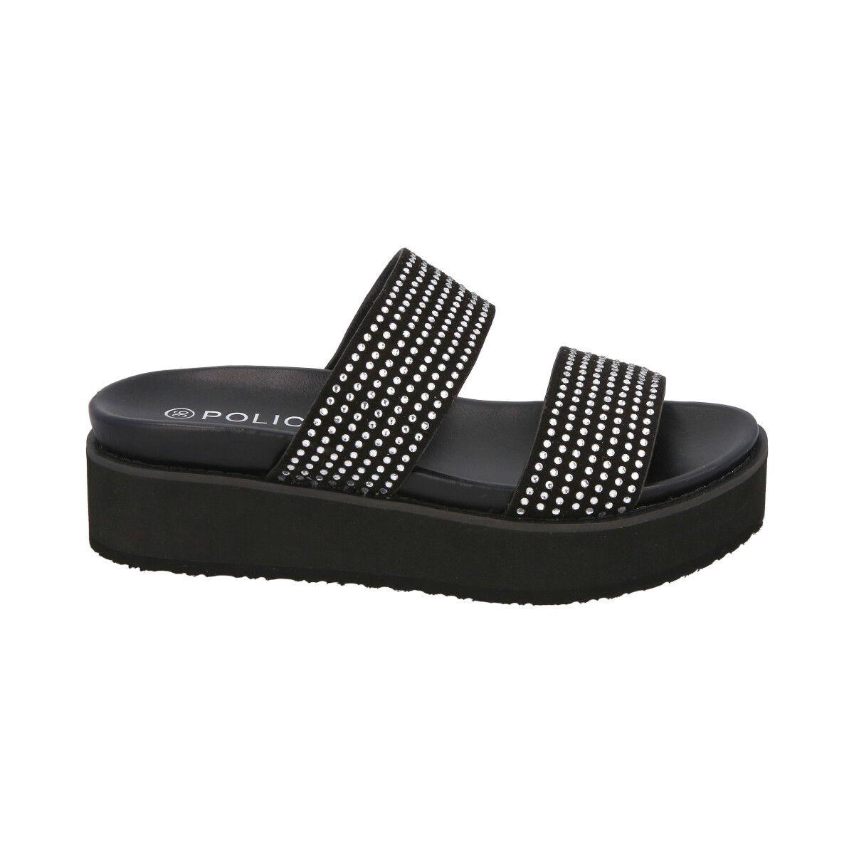 Sandalia Flor Negro Police-3