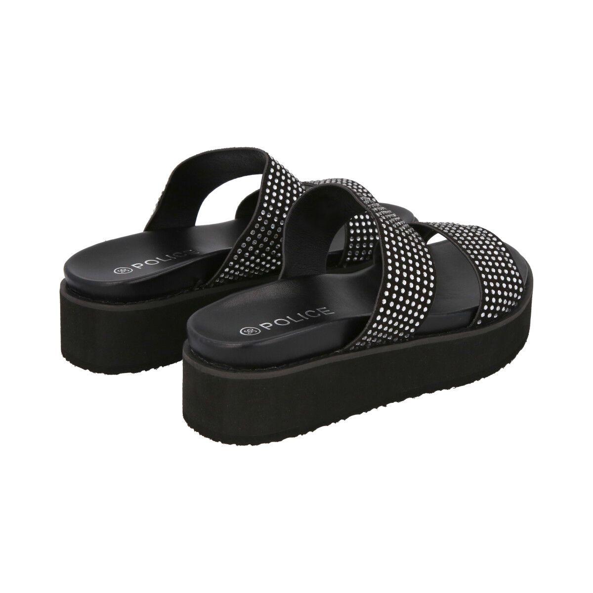 Sandalia Flor Negro Police-4