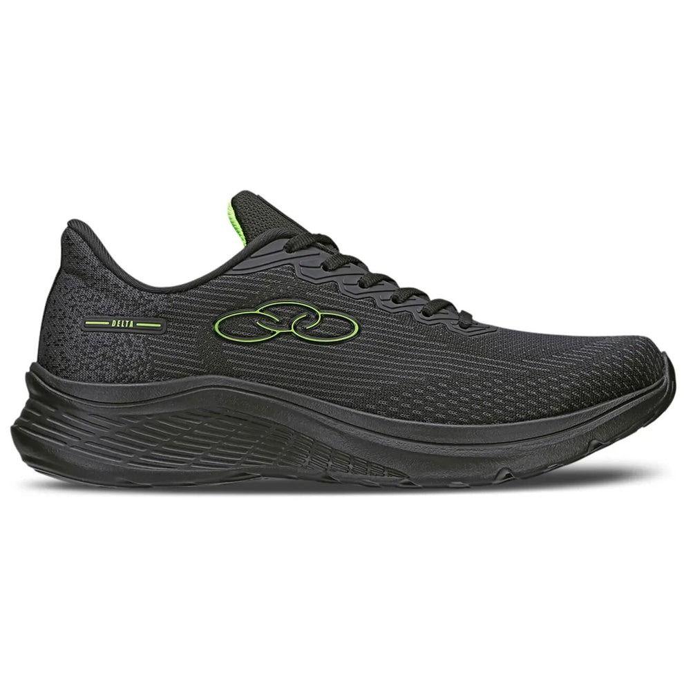 Zapatilla Mujer Delta Negra/Verde-0