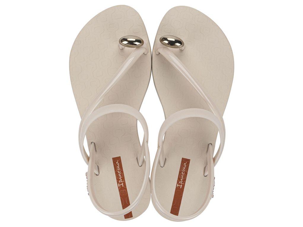 Sandalia Mujer Beige Glam Ring Ipanema-0