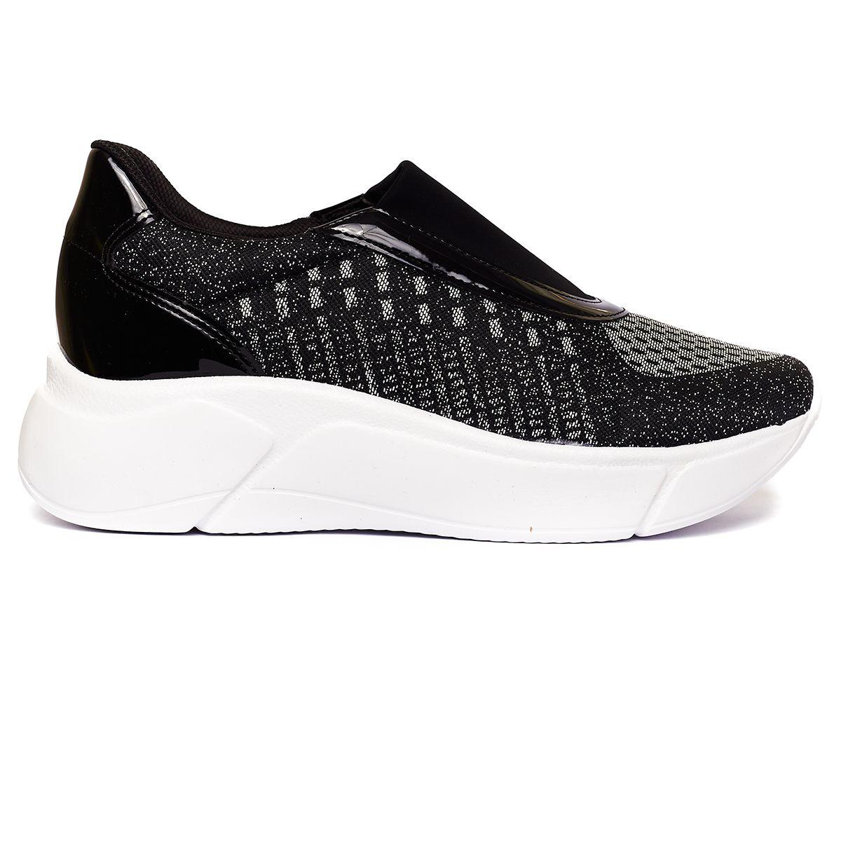 Zapatilla Mujer Piccadilly Negro-3