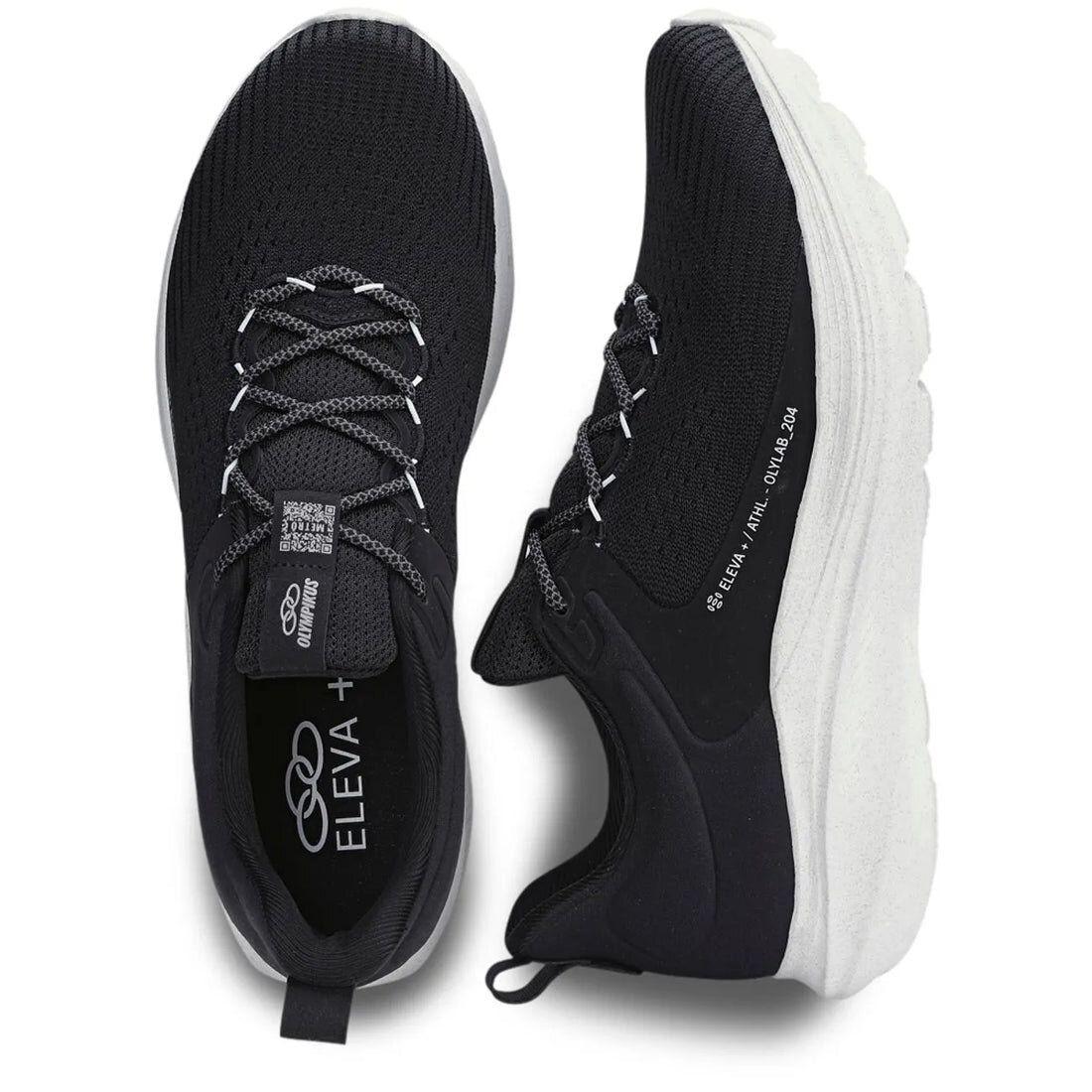 Zapatilla Running Mujer Metro Negro-2