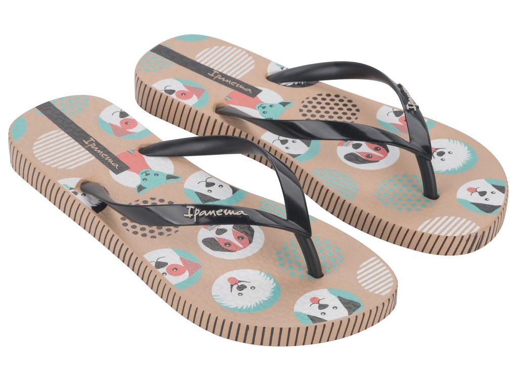 Sandalia Mujer Beige Pets Ipanema-1