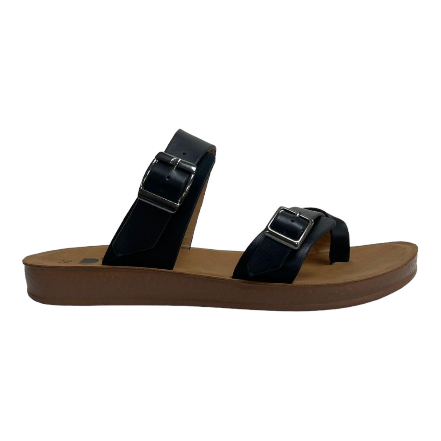 Sandalia Mujer Negro Soledad Detogni-0