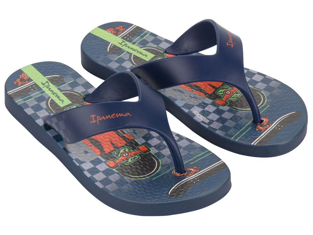 Sandalia Niño Azul Deck City Ipanema-1