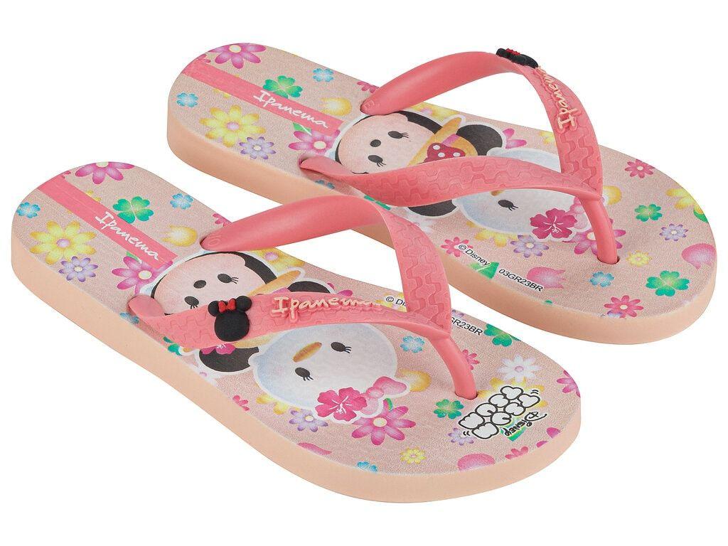 Sandalia Infantil Rosa Disney Kids 89 Ipanema-1