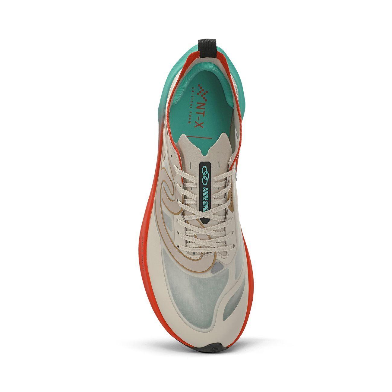 Zapatilla Running Mujer Corre SUPRA 2 Celeste/Rojo/Arena-3