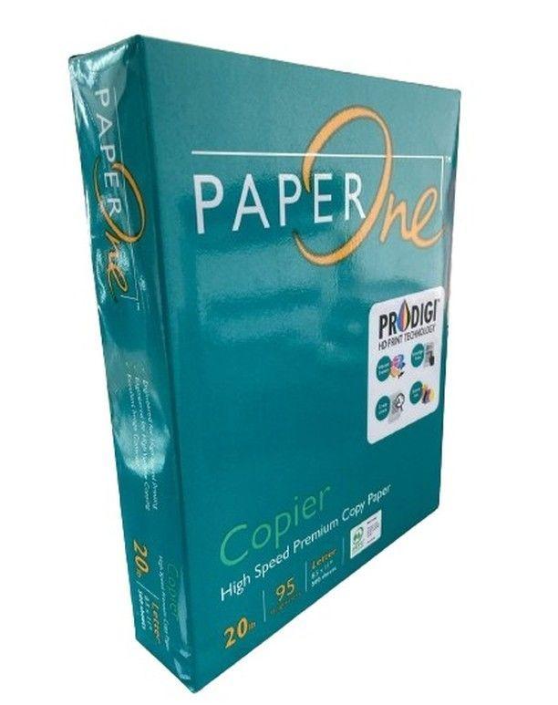 Resma Papel Premium Carta 500 Hojas 75gr Paper One La Marca-0